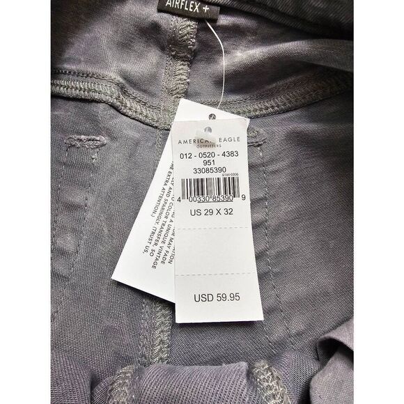 American Eagle Airflex Slim Gray Jeans NWOT - Picture 5 of 6